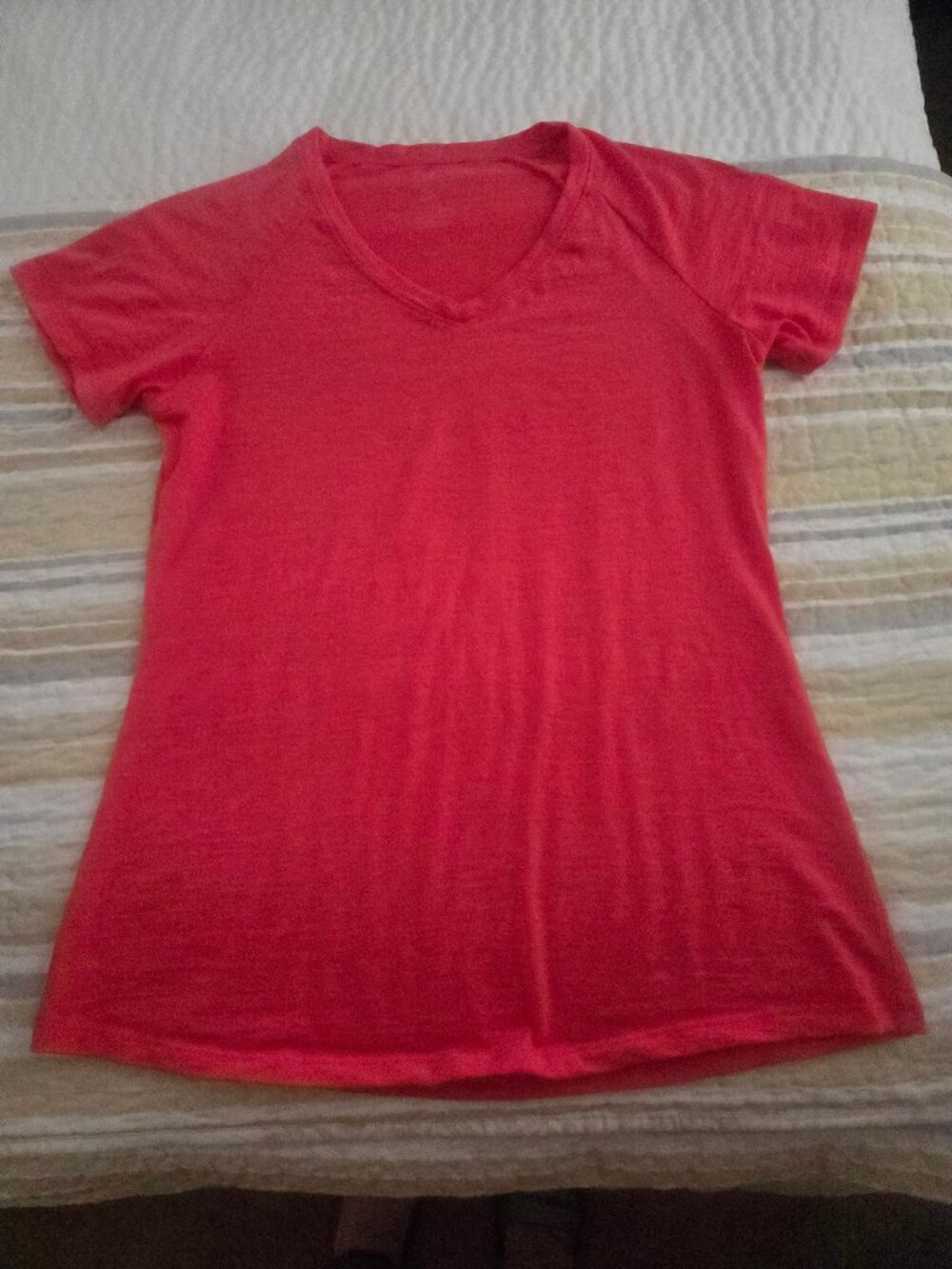 WoolX Mia Short Sleeve Merino Wool Top Size Small